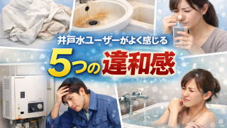 井戸水ユーザーがよく感じる「5つの違和感」